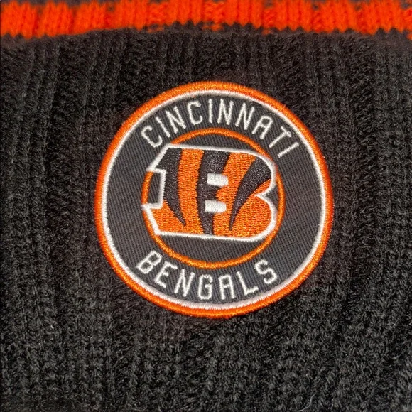 47 Brand Cincinnati Bengals Black and Orange Beanie - Picture 3 of 3
